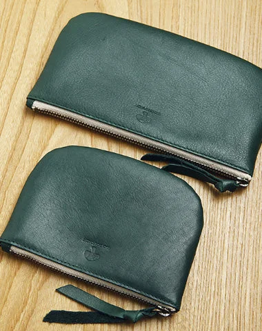 Beautifully detailed evening clutches with mirror finishes for a futuristic, upscale look -Genuine Leather billfold Long Wallet Zipper Slim Wallet Coin Change Card Wallet Purse For Women