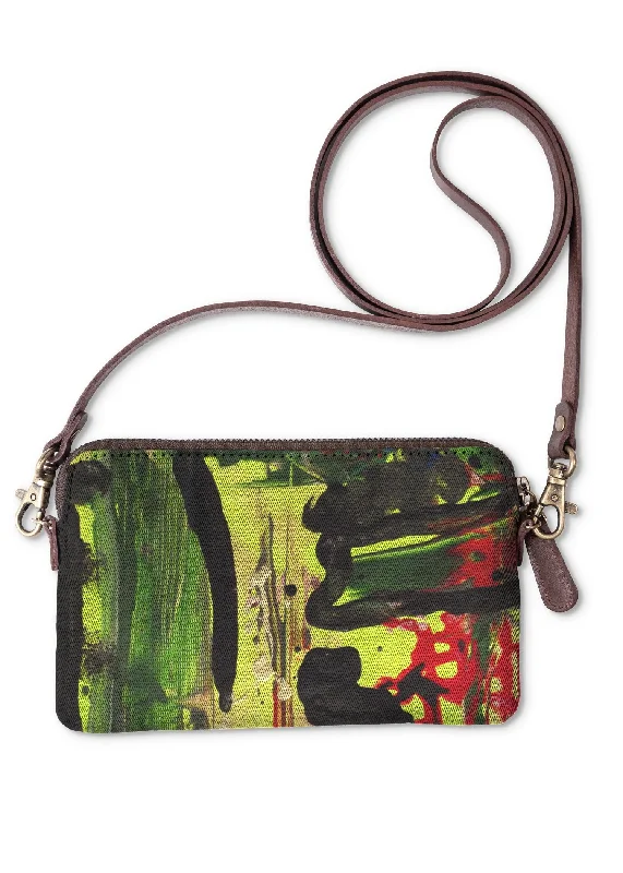 Velvet evening bags with soft, rich texture and minimalistic hardware for elegance -green country-1-1