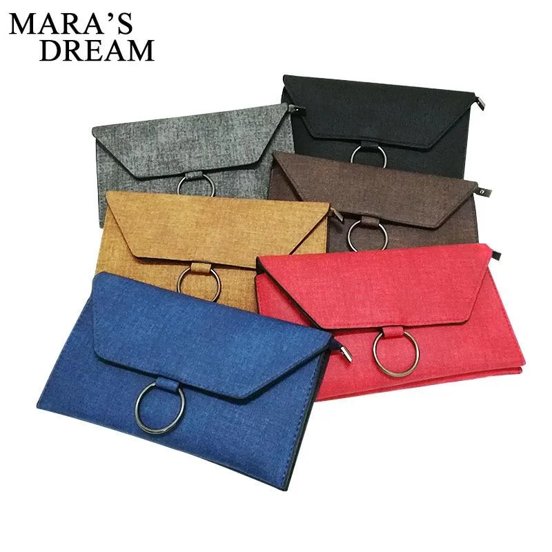 Compact clutch bags with chain straps for hands-free convenience at evening events -Mara's Dream Envelope Bag Fashion Small Women PU Leather Flap Crossbody Bag Shoulder Bag Messenger Bag Day Clutch Handbag Purses