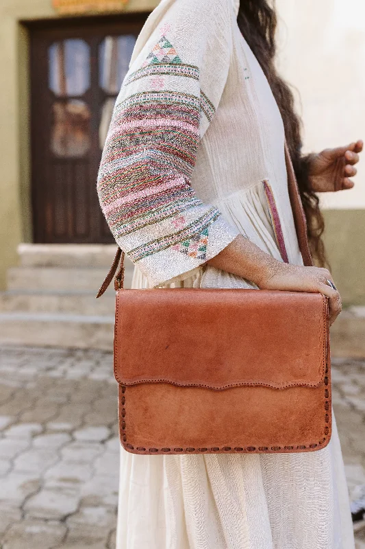 Luxury metallic clutches with gold or silver accents for evening glam -Structured Crossbody