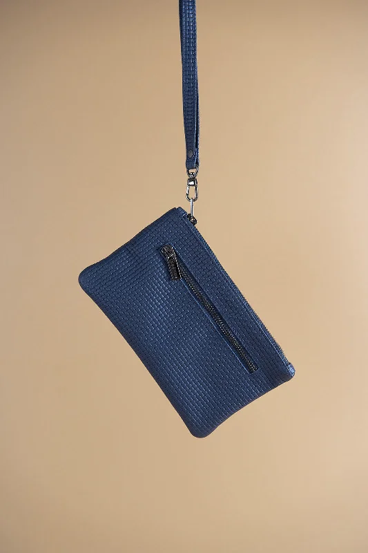 Elegant evening bags with lace or mesh detailing for a romantic touch at events -Mini Clutch | Azul