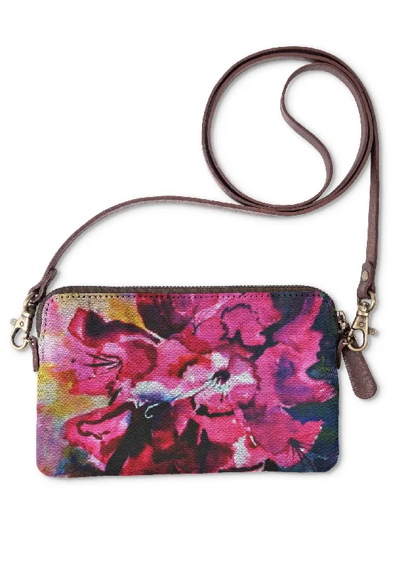 Chic satin clutches with a bow or clasp for a feminine touch -PINK AZALEA