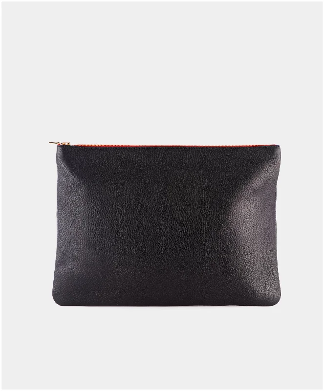 Sleek and simple evening clutches in solid colors for easy matching with outfits -SIMPLE CLUTCH