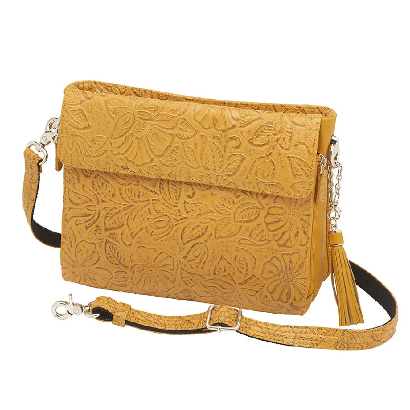 Chic evening bags with textured fabrics like brocade or jacquard for vintage elegance -Clutch Purse, Debossed USA Cowhide