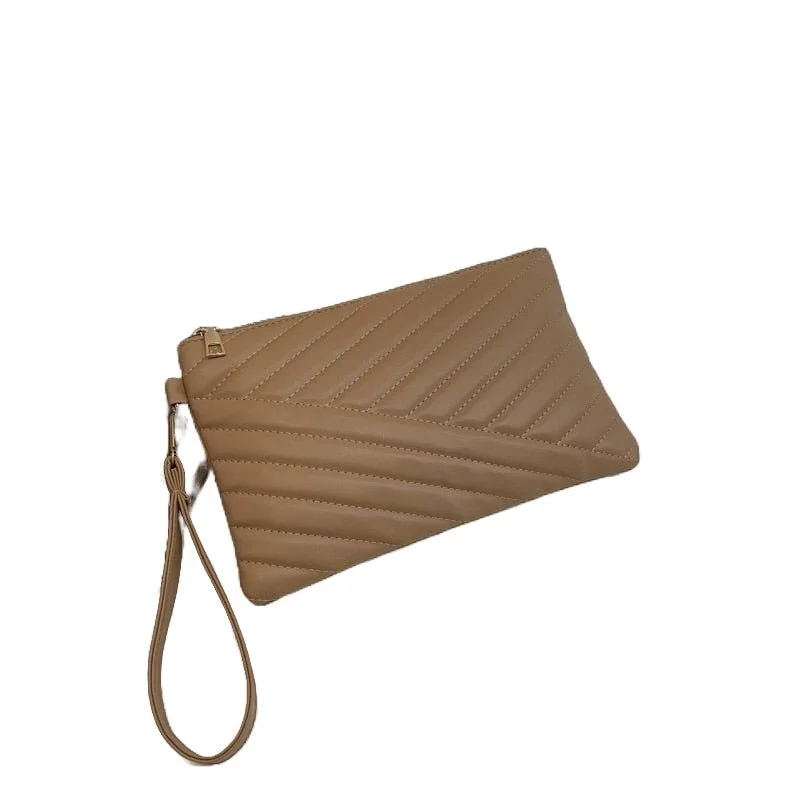 Bold and unique evening clutches with unconventional shapes for a statement-making appearance -Wristlet: The Stylish and Practical Accessory